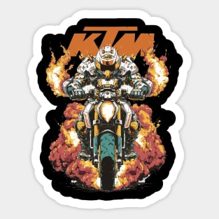 KTM  motorcycle Sticker
